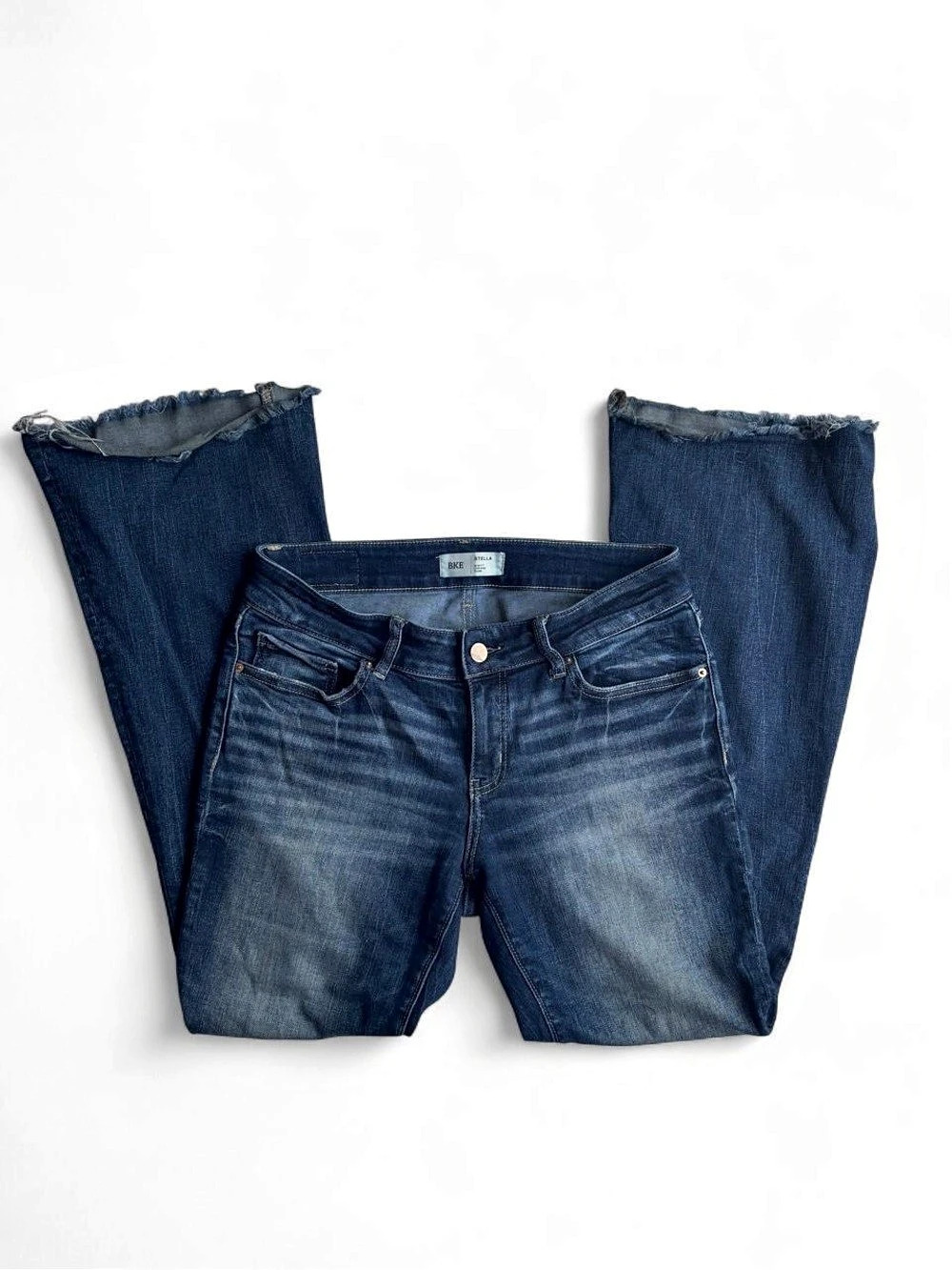 BKE Stella Bootcut Jeans Blue Waist 30 x 31.5
